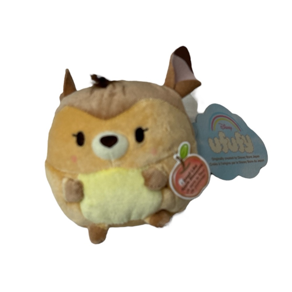 Disney Store 4.5"H Bambi Ufufy Small Plush Apple Blossoms Scented New with tags